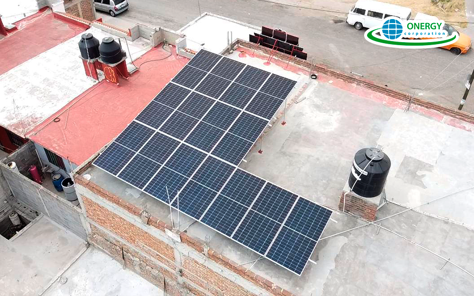 Paneles solares en León Gto