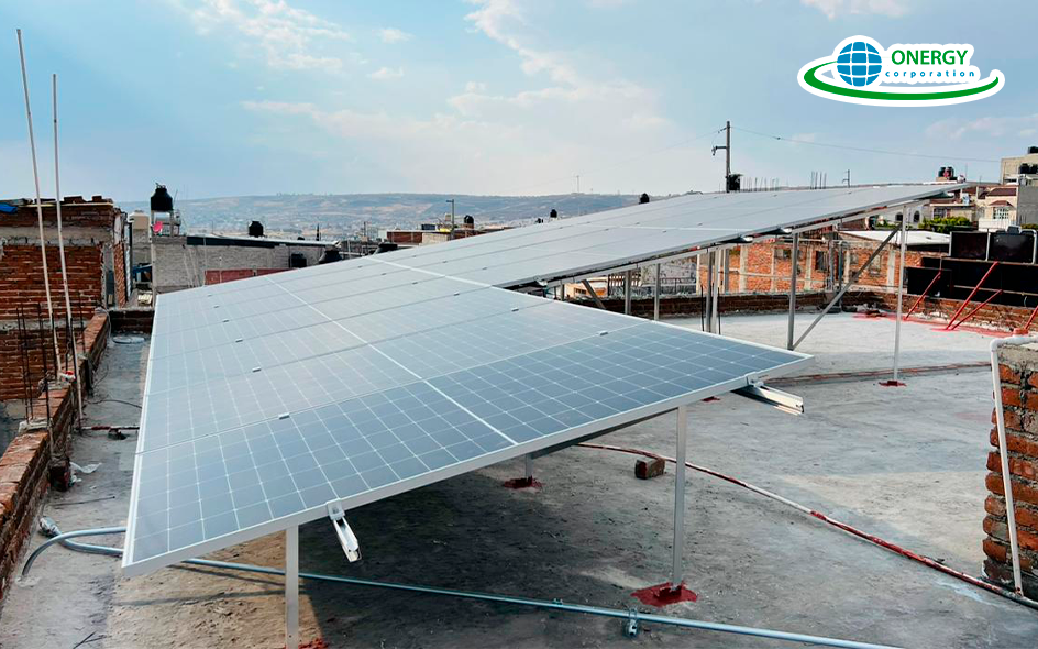 Paneles solares en León Gto